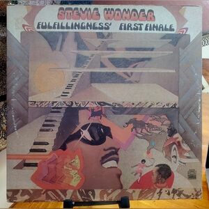 Stevie Wonder "Fulfillingness' First Finale" Vintage Album 1974,Motown Record